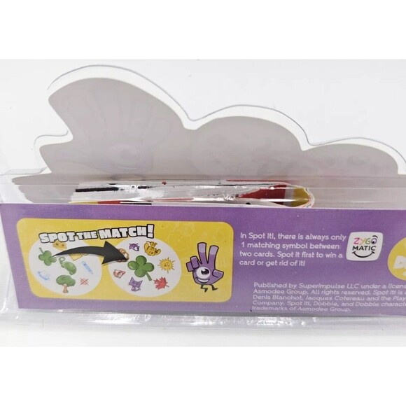 Brand New World's Smallest Spot It Game Miniature 1.5" Round Tin Gifting Kidcore - Picture 7 of 7